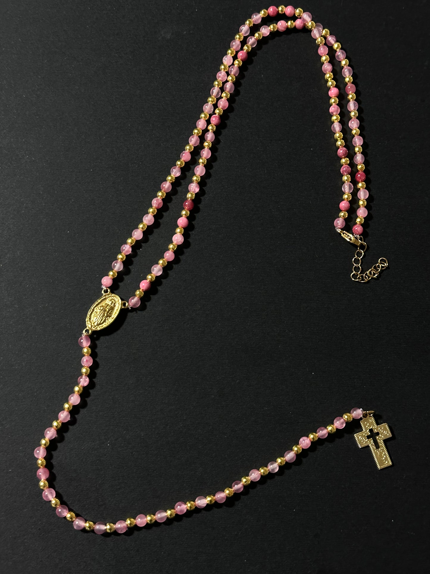 Rosario rosa