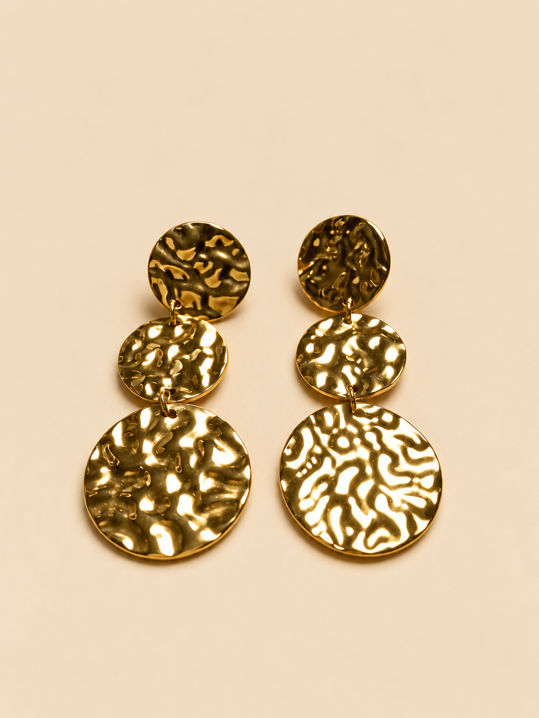 Pendientes 3 Monedas