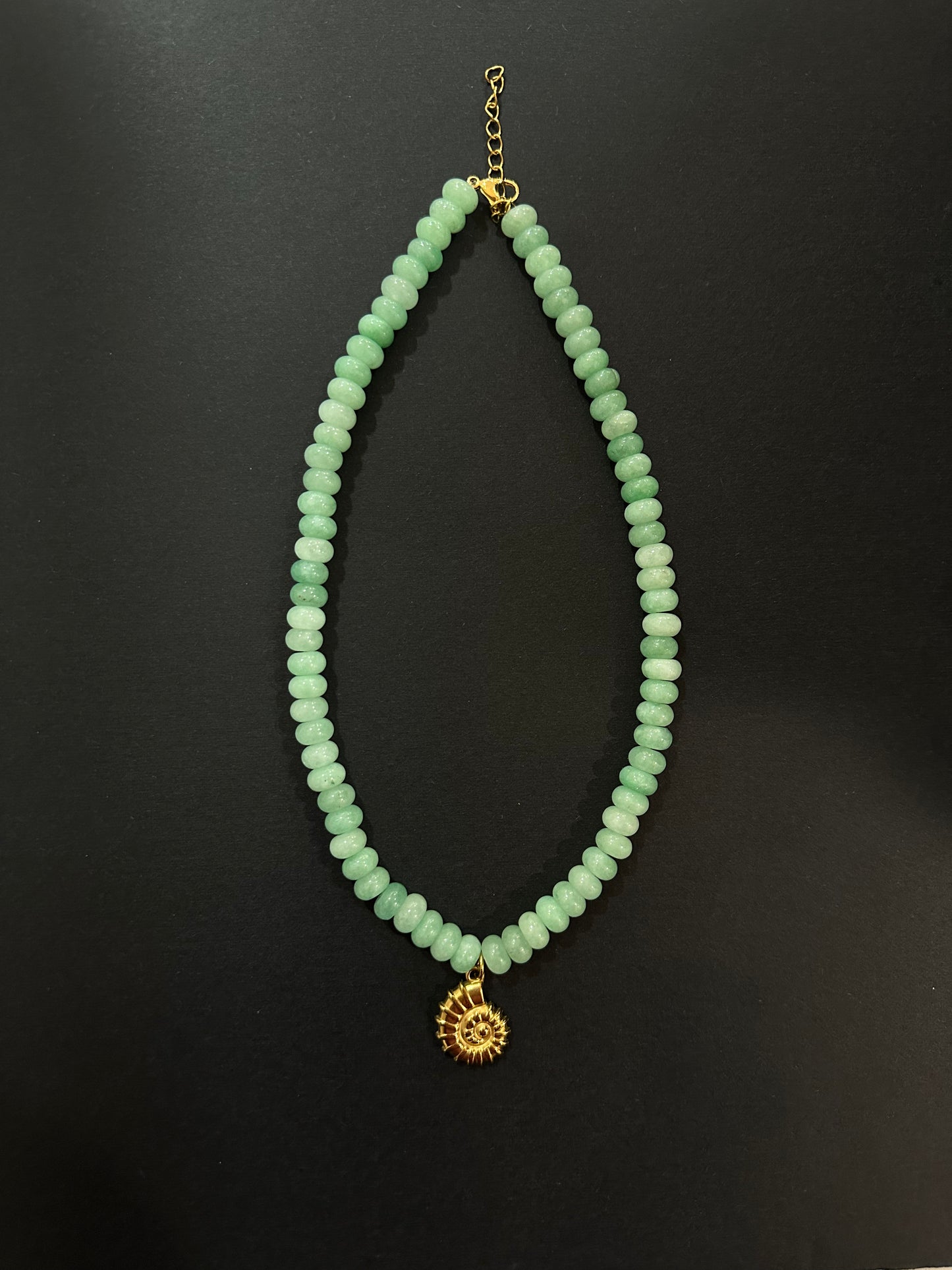 Collar Agatha turquesa