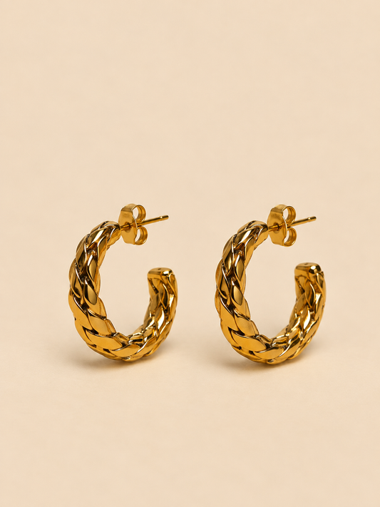 Pendientes trenzados Minis