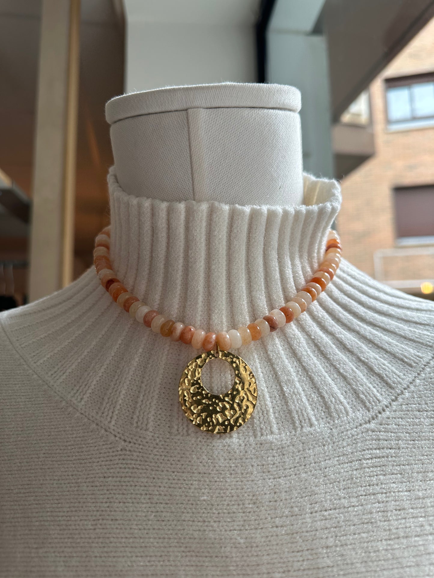 Collar Agatha Marrón
