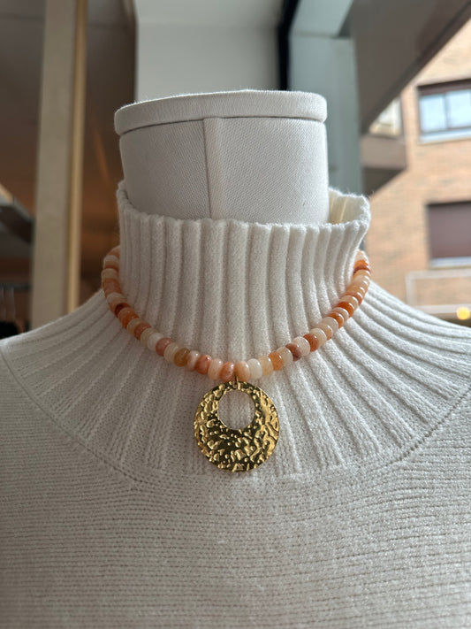 Collar Agatha Marrón
