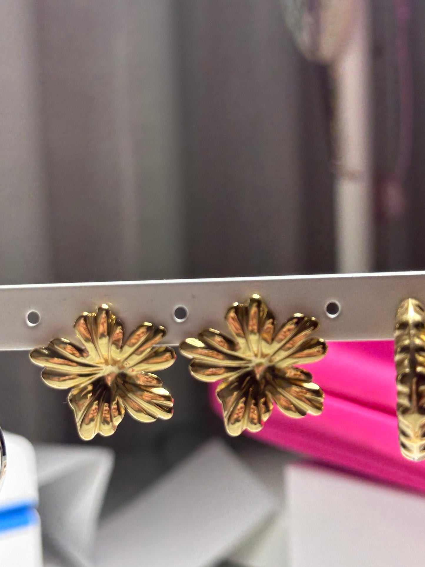 Pendientes flor