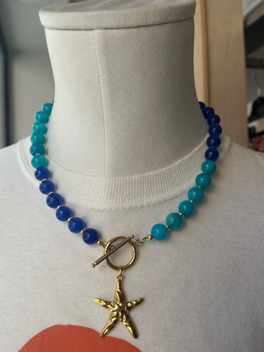 Collar Saint Tropez. Azul