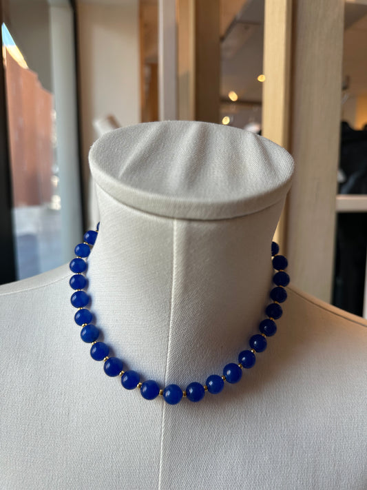 Collar Isola. Azul oscuro